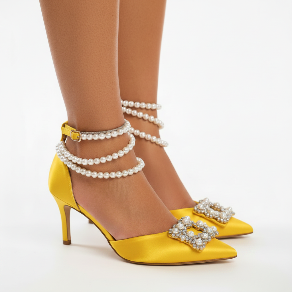 Signature beaded shoe